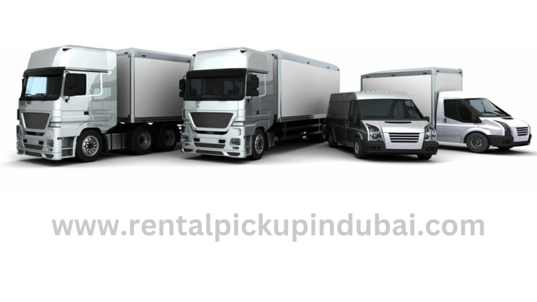 1, 3, 7, and 10 ton pickups for rent in Dubai