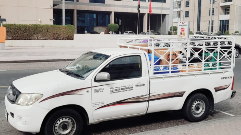 Urgent 1 ton Pickup For rent in Dubai