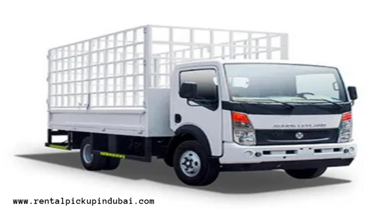 Best 3-Ton Pickup Truck For rental services in Discovery Gardens, Dubai