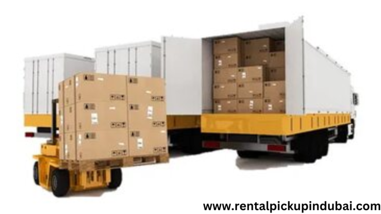 Professional 7-ton pickup rental in Dubai for warehouse moving